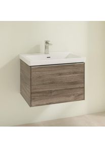 Villeroy & Boch Villeroy & Boch Subway 3.0 Meuble avec vasque, 1 tiroir, 4A706501+C57500RK,