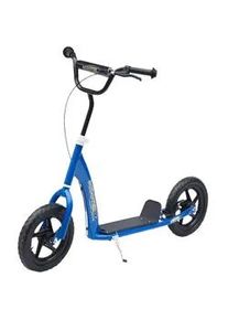 HOMCOM Kinderroller, Schwarz/Rosa/Blau/Rot, Stahl+ Pva , Metall , 52x80x120 cm , Outdoor Spielzeug, Kinderfahrzeuge