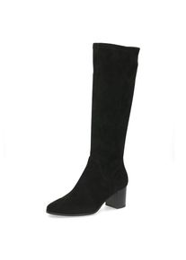 Caprice , Stiefel , Blockabsatz, Langschaftstiefel in eleganter, runder Form , schwarz , 38 , 38 , Stiefel mit praktischem Innenreißverschluss,...