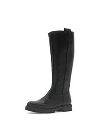 Gabor , Stiefel »DAVOS« , Blockabsatz, Langschaftstiefel in Komfortweite H (= sehr weit) , schwarz , 37 , 37 , Stiefel mit XL-Schaftweite und...