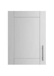 KOCHSTATION, H&auml;ngeschrank &raquo;KS-Ahus&laquo; Breite 50 cm, hellgrau matt/wildeiche Nachbildung, wildeiche Nachbildung -B/H/T: 50 cm x 70,4 cm x 34,9 cm, 
