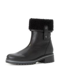 Gabor , Winterboots »GENUA« , Blockabsatz, Winterstiefelette, mit Reißverschluss, G-Weite , schwarz;Textil , 41 , 41 , Stiefelette mit...