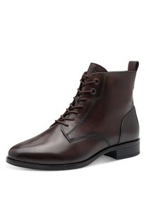 Tamaris , Schnürstiefelette , Blockabsatz, Schnürboots, Businessschuh mit Touch it-Ausstattung , mocca , 42 , 42 , Klassische Stiefelette mit...