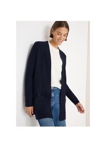 Cecil, Damen, Cardigan offen und langarm, urban dark blue, XXL (46), urban dark blue, Strickjacke von Cecil