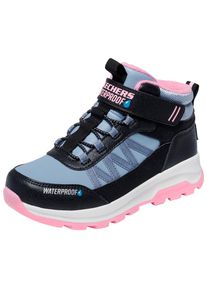 Skechers , Kinder,Jugendliche , Klettstiefel »STORM BLAZER« Winterboots, wasserabweisend, Größenschablone zum Download , schwarz-rosa , 35 , 35 ,...