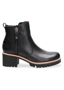 Panama Jack , Winterstiefelette , Boots, Profilsohle, Warmfutter, Reißverschlüsse, mit Anziehlasche , schwarz , 42 , 42 , Klassische Stiefelette...