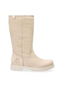 Panama Jack, Damen, Winterstiefel &raquo;Bambina&laquo; , Winterboots, Schlupfstiefel, Warmfutter, mit Profilsohle, beige, 40, beige, Klassischer Stiefel f&uuml;r die 