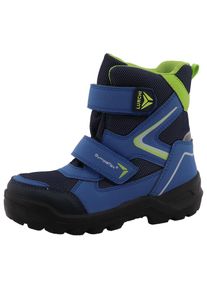 Lurchi , Kinder,Jugendliche , Winterboots »Klaus SYMPATEX« Klettboots mit SYMPATEX, Größenschablone zum Download , royalblau-grün , 32 , 32 ,...