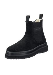 Gant, Damen, Chelseaboots &raquo;Sistown&laquo; Winterboots, Schlupfboots mit Strecheinsatz und Plateausohle, schwarz, 37, schwarz, Perfekt f&uuml;r die kalte 