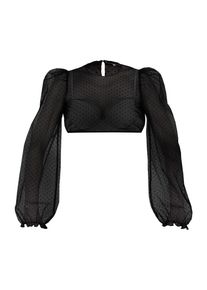 Marjo Bluză tradițională (Oktoberfest) 'Kinding' Femei negru, Mărimea 46