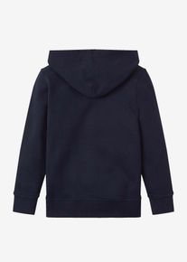 Felpa Tom Tailor con zip e cappuccio, Blu, Taglia 92/98, bonprix