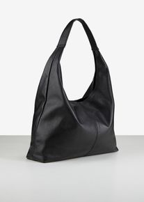 Premium shopper i skinn, svart, størrelse Onesize, bonprix