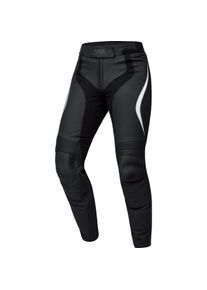 iXS RS-600 1.0 LD Sport Damen Lederhose schwarz/weiß 40 - Motorradbekleidung - Motorradhosen - Motorrad Lederhosen