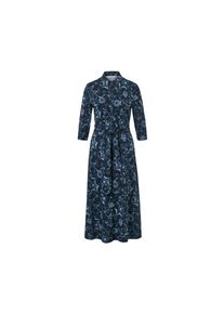 Tchibo - Bedrucktes Jerseykleid - Damen - Gr. 38 - dunkelblau/print