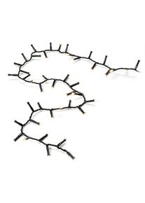 Konstsmide LED-Lichterkette »Weihnachtsdeko aussen« 2000 warm weiße Dioden in schwarz