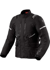 Revit Vertical, textile jacket Gore-Tex , color: Black/Silver , size: 4XL