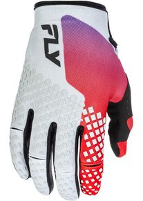 Fly Racing Kinetic, gloves , color: Grey/Black/Red/Purple , size: XXL