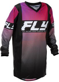 Fly Racing F-16, jersey youth , color: Purple/Red/Black , size: YL
