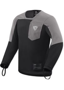 Revit Sierra 2, jersey unisexe , couleur: Noir/Gris , taille: 3XL