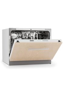 Klarstein Havasia UV 6 Secret, beépített mosogatógép, UV fény, 6 program