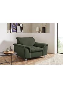 DOMO collection Sessel »Franzi in grün, Größe B/H/T: 120 cm x 81 cm x 105 cm