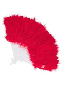 Boland Federfächer rot