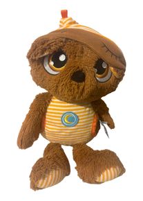 Nici Baby Kuscheltier Bär Schlafmützen Plüschtier Schlafmaske Mehrfarbig 40cm