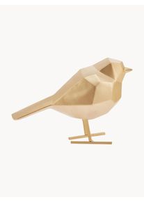 Present Time Objeto decorativo Bird Dourado Material sintético L 17 x Alt 14 cm