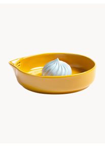 &k Amsterdam Citruspresser Pudding Gul, Hvid Keramik B 18 x D 16 cm