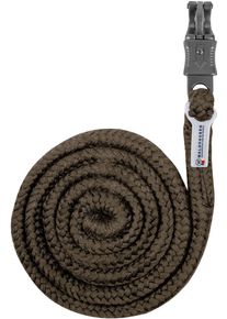 Waldhausen Exclusive Führstrick, Karabinerhaken, schwarz