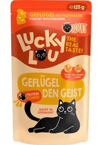 Lucky Lou Lifestage Adult Nassfutter, Geflügel, 16x125g