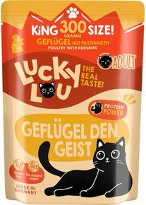 Lucky Lou Lifestage Adult Nassfutter, Geflügel, 6x300g