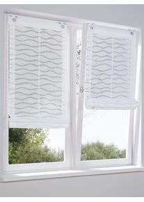 HEINE HOME Raffrollo mit Ösen in weiß