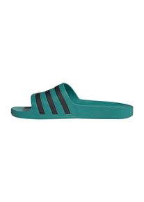 adidas Performance Sapato de praia/banho 'ADILETTE AQUA' em verde Tamanho 8 Estampado com logo
