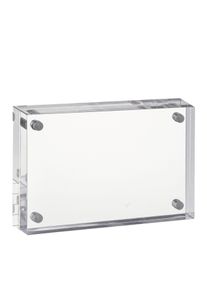 1 Magnetic photo frame 95 x 65 mm | 16 mm, acrylic (PMMA), transparent