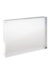 1 Magnetic photo frame 150 x 210 mm | 20 mm, acrylic (PMMA), transparent
