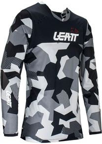 Leatt Moto 4.5 Enduro Forge, jersey , color: Grey/Black/White , size: L