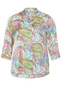 Anna Aura - Bluse mit 3/4-Arm, multicolor, Gr. 48, Kunstfaser
