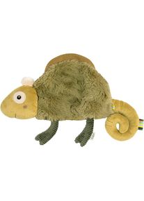 babyFEHN Fehn , Kuscheltuch »Lazy, Crazy & Pink, Schmusetuch Chamäleon« , khaki/olive