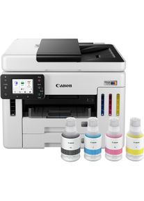 Canon , Multifunktionsdrucker »MAXIFY GX7150« 4in1 Tintenstrahl-Multifunktionsgerät mit ADF / niedrigen Druckkosten , weiß/schwarz , 24/ 15,5...