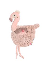 babyFEHN Fehn , Kuscheltuch »Lazy, Crazy & Pink, Schmusetuch Flamingo« , rose