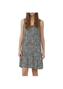 s.Oliver , Jerseykleid Sommerkleid mit All-Over Print und Volant, legere Passform , BLACK , N-Gr , 36 -N-Gr , 36 , Kleid von s.Oliver Red Label