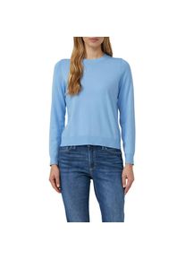 s.Oliver, Damen, Strickpullover mit Stehkragen, LIGHT BLUE, 40, LIGHT BLUE, Pullover von s.Oliver Red Label