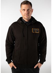 Ignite - Patch - Bluza na zamek błyskawiczny - czarny - S - 80% bawełna, 20% poliester,Pot