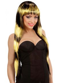 Widmann Perruque ombrée jaune-noir