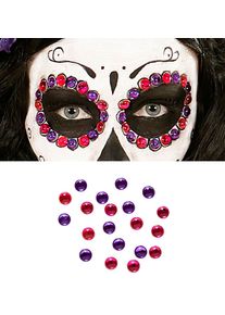 Widmann Set of 40 Jewellery Stones Pink-Violet