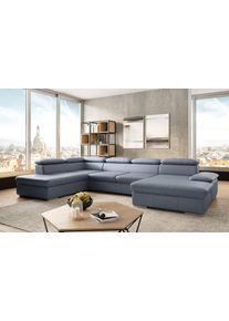 Sit & More Sit&More Wohnlandschaft »Valantine U-Form in bunt, Größe B/H/T: 349 cm x 73 cm x 226 cm