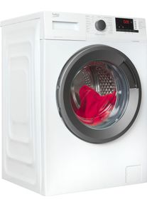 Beko Waschmaschine »WMO822A 7001440096« 8 kg 1400 U/min Dank SteamCure beseitigt Dampf Flecken und reduziert Falten in weiß
