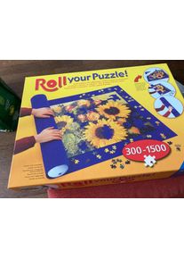 Ravensburger Puzzlematte Roll your Puzzle Blau 300-1500 Teile Aufbewahrung