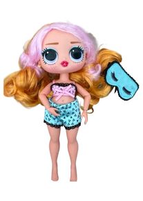MGA LOL Surprise OMG Serie 1 Da.J. Ankleidepuppe Schlafmaske Mehrfarbig